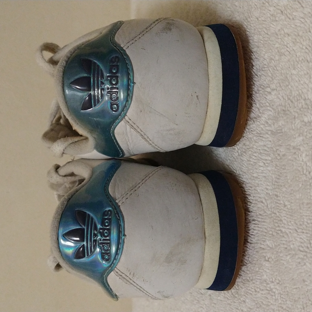 RARE Vintage 2001 Adidas Iridescent Stripe Sneakers - Picture 4 of 7